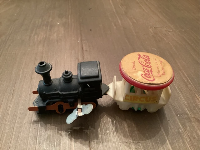 Vintage Windup Coca Cola Circus Train Toy