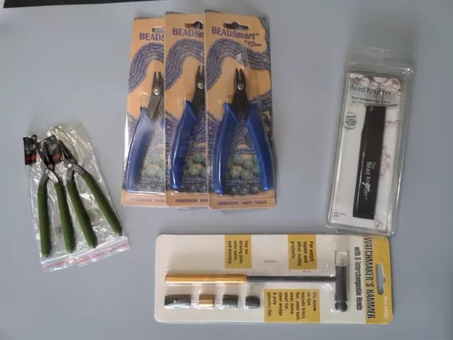 Jewelry And Beading Tools Lot, 7 Pieces