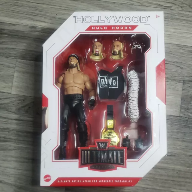 MATTEL WWE ULTIMATE Edition Hollywood Hulk Hogan Action Figure NIB $46. ...