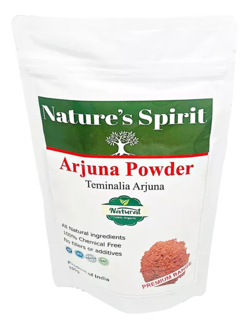 Bio Arjuna Pulver - 100g - KAUFEN SIE 2 ERHALTEN SIE 1 KOSTENLOS!(EINFACH HINZUFÜGEN 3) 100 % Reinheit