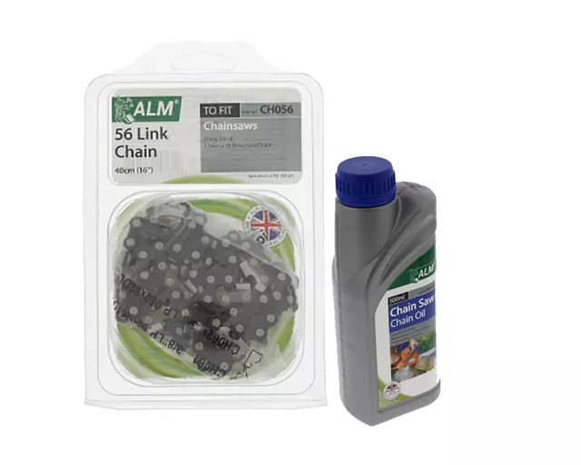 Chainsaw Chain 40cm 16 in 56 Link INC OIL for TITAN TTL758CHN TTL758CHN (719FG)