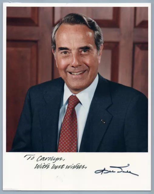 Bob & Elizabeth Dole Signed Autograph 8X10 Photo's