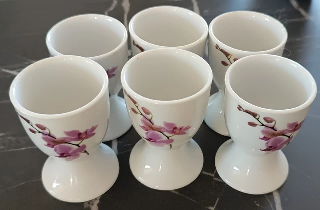 10 Eierbecher Aus Kunststoff - Weiße Eierhalter Für Frühstück