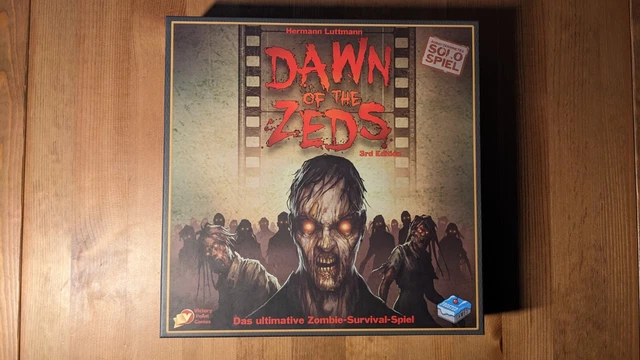 Dawn of the Zeds (deutsch) mit Erweiterungen, Zombie Survival-Brettspiel