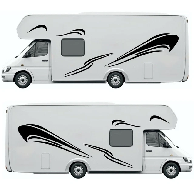 UNIVERSAL FITMENT RV Motorhome Caravan Horsebox Campervan Graphics ...