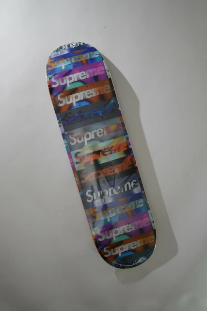 Supreme distorted logo best sale deck