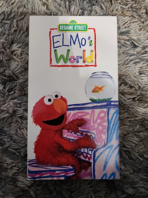SESAME STREET &ELMO'S World" (VHS, 2000) Kids Video EUR 4,30 - PicClick FR