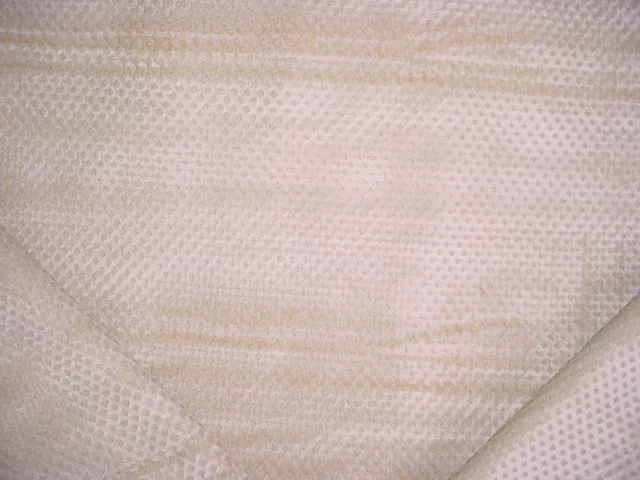 1-5/8Y Lee Jofa Malt Barley Textured Lattice Trellis Velvet Upholstery Fabric