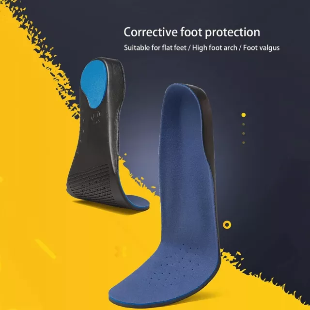 Orthotic High Arch Support Insoles Flatfoot Shoe Insert Insoles For Women Men 3