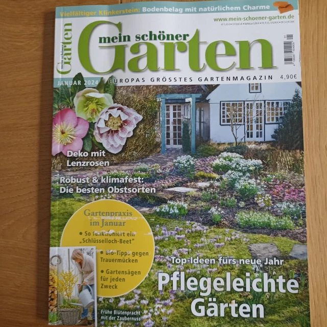 MEIN SCHÖNER GARTEN Gartenmagazin AUSGABE 1 aus 2024 neu EUR 1,50