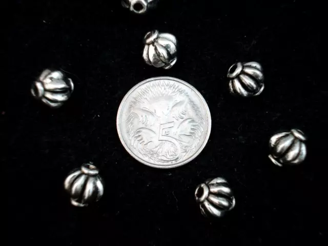 Metal Beads Antique Silver 50pc Spacers Tibetan Charm Jewellery FREE POSTAGE 2