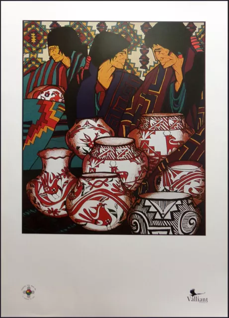 Amado Pena Southwest Art Expo offset lithograph HAND SIGNED Make an offer!