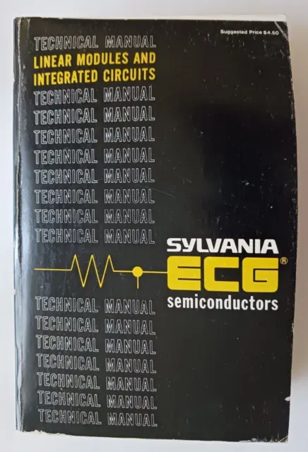 Sylvania ECG Semiconductors Linear Modules Technical Manual Vintage 1977
