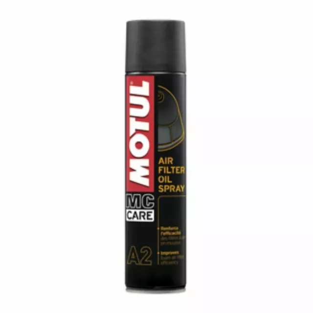 Motul A2 Air Filter Oil Spray Lubrificante Olio Filtro Aria Husqvarna Wr 250