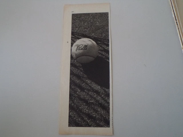 advertising Pubblicità 1948 PALLE DA TENNIS PIRELLI