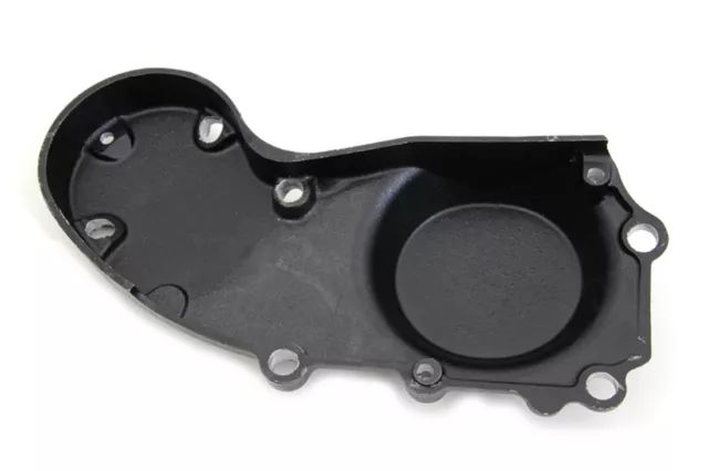 Old School Black Cast Ribbed Finned Cam Cover For Harley Sportster Xl 1991-2015 3