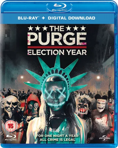 The Purge: Election Year (Blu-ray) Edwin Hodge Mykelti Williamson Kyle Secor