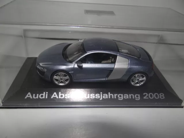 Schuco Audi R8 Abschlussjahrgang 2008 Modellauto 1:43 Sammler Modell