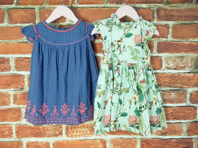 Baby Girl Bundle Aged 18-24 Month Monsoon Next Party Dresses Floral Summer 92Cm