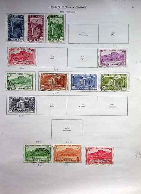 REUNION: 1933 Examples - Ex-Old Time Collection - Album Page (56997)