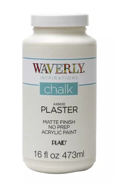 Waverly Inspirations Chalk Paint Wax, Ultra Matte, White, 8 fl oz 