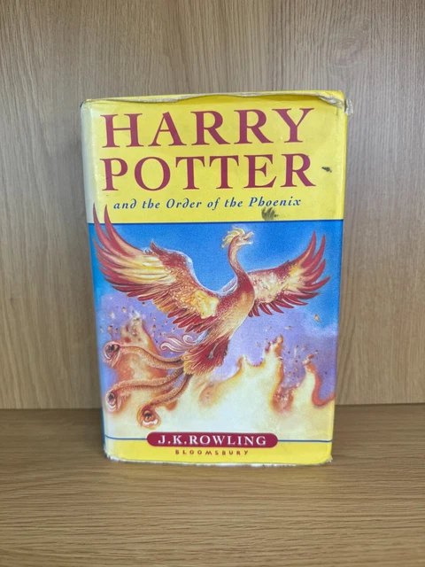 HARRY POTTER AND the Order of the Phoenix by J.K. Rowling First Edition ...