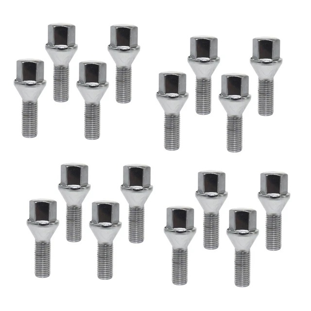 Lot De 20 Boulons De Roue M14 X 1,25 30 Mm SW17 - Haute Résistance 10.9 Pour BMW 1 2 3 4 5 6 7 Et Mini