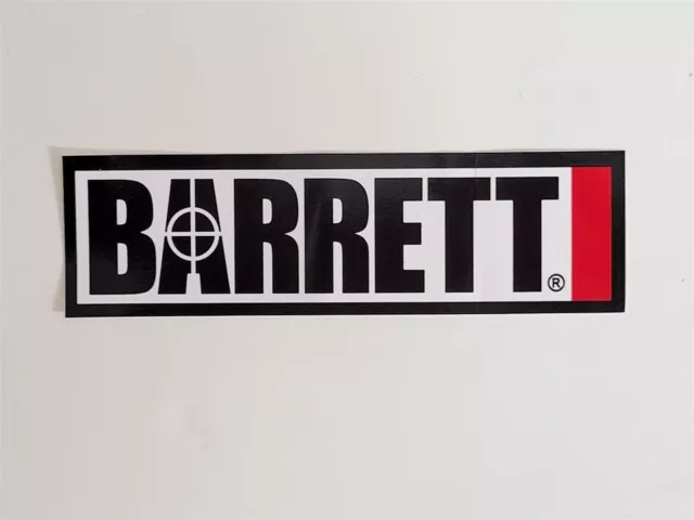 Barrett Firearms Sticker Decal Military Style 2