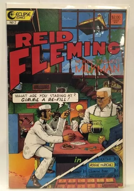 Reid Fleming #2 VF 1st print Eclipse Comics