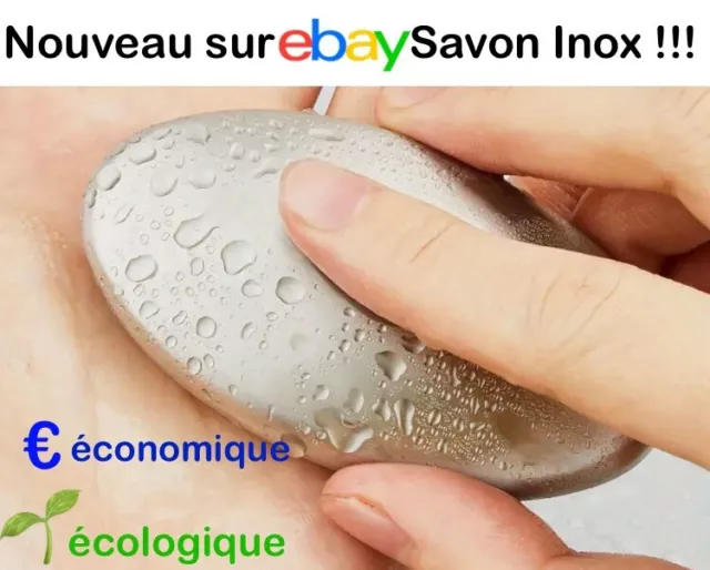 Savon magique En Inox !!Design,  Efficace Peau Douce Et Sans Odeur Garantie !!!