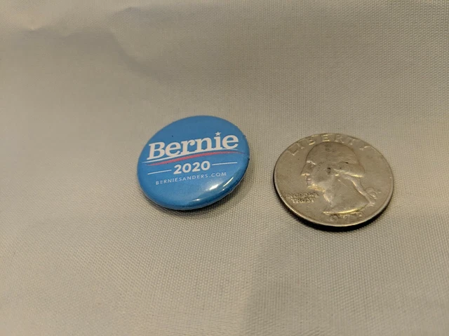 Bernie Sanders 2020 Buttons/Pin Set Of 10, 1" diameter pins. Free Shipping 2
