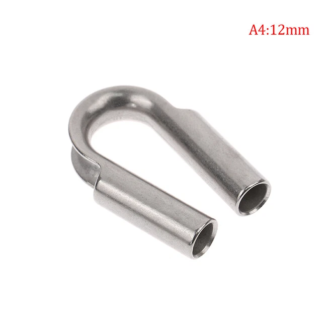Dé à coudre en acier inoxydable 304 6mm 8mm 10mm 12mm câble métallique