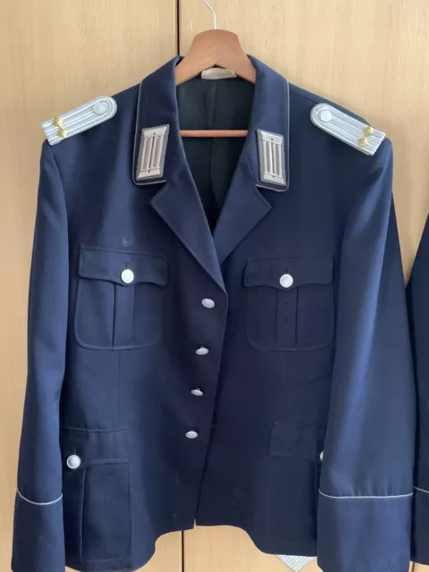 DDR NVA MdI Uniform Leutnant des SV Justiv Strafvollzug Offizier