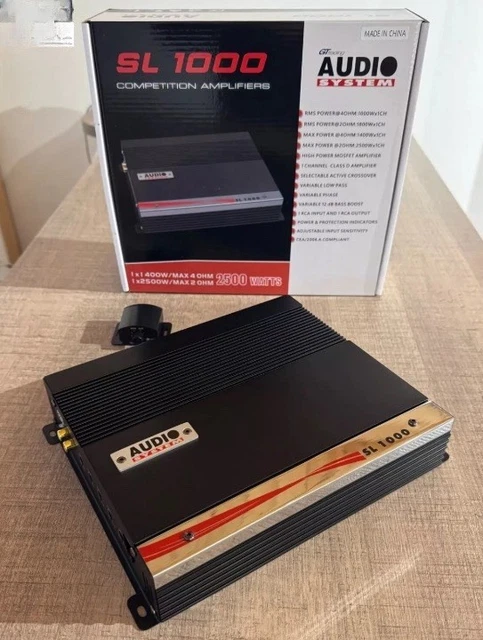 Amplificatore Mono Renegade RXA1800D - 900W RMS Classe D Per Subwoofer - Foto 2