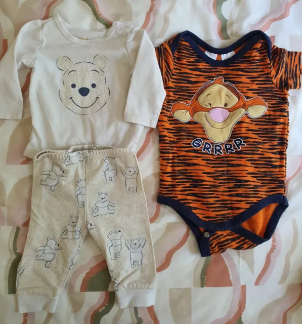 Unisex Disney baby Winnie the Pooh And Tigger Size 000-00