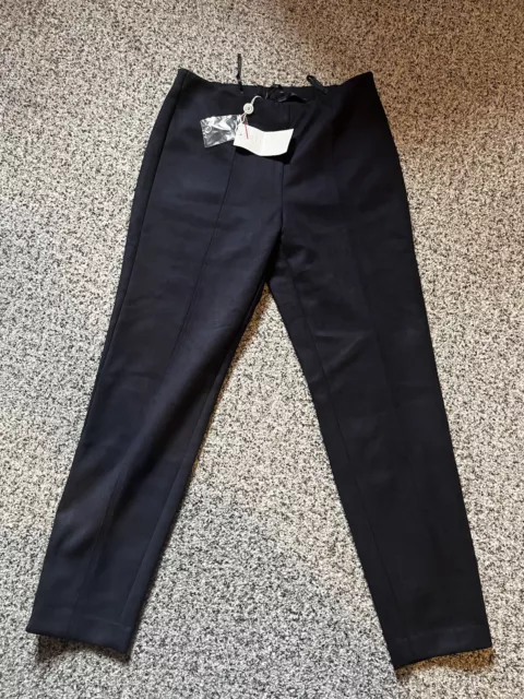 Artigiano Women's Black Trousers Size 12R BNWT