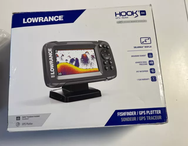 LOWRANCE - HOOK² 4x Bullet GPS - Fishfinder mit GPS