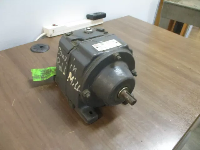 US Motors Series 3000 Reducer 3122SB3AP Ratio 9:1 1800 RPM In Used