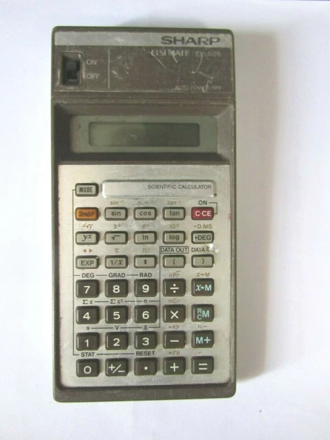 Calculatrice Vintage Elka 103 – État Impeccable, Fonctionnement Parfait