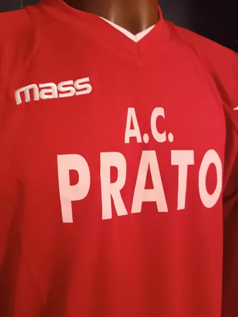 maglia calcio FOOTBALL vintage team AC PRATO MASS tg XL 2