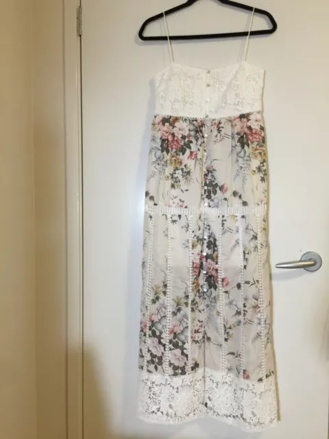 Zimmermann Cotton Aerial Sun Dress Size 0 3