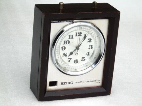 N. Seiko QM10 Quarz Schiff Boot Marine Navigation Chronometer Uhr für Parts
