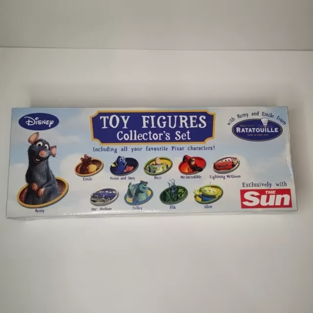 Disney Pixar Toy Figures Collectors Set, Exclusively With The Sun, Brand New