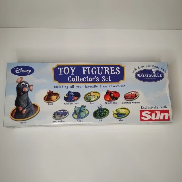 DISNEY PIXAR TOY Figures Collectors Set, Exclusively With The Sun