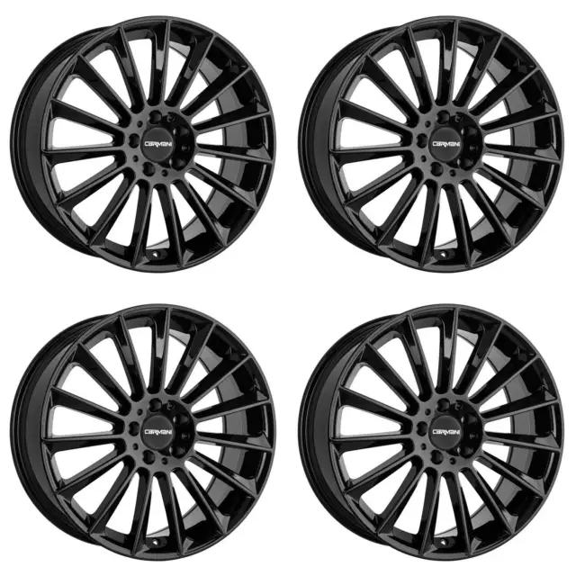 4 Jantes Carmani 17 Fritz 9,0x21 ET25 5x112 SW pour VW Arteon ID.4 Tiguan Touare