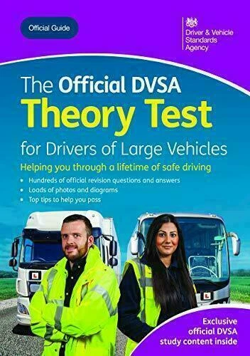 THE OFFICIAL DVSA Theory Test for Drivers of Large Vehicles £15.00 ...