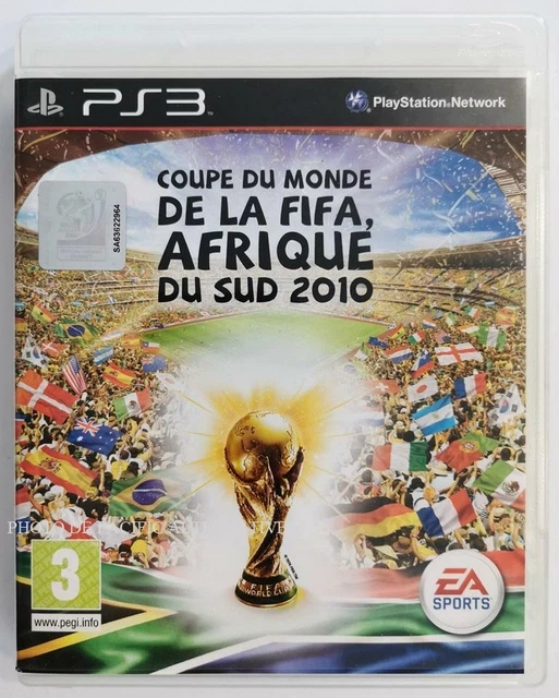 jeu COUPE DU MONDE DE LA FIFA AFRIQUE DU SUD 2010 foot ball PLAYSTATION 3 PS3