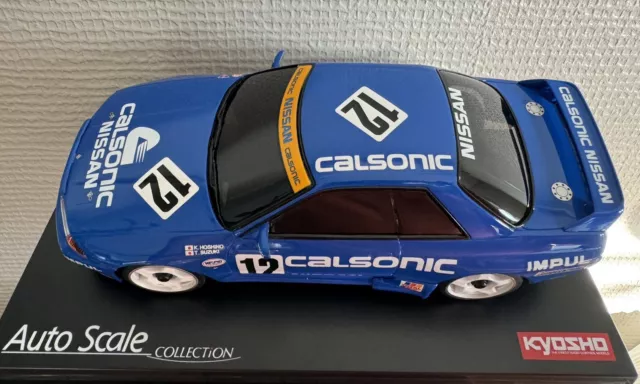 Autoscale Kyosho mini z MZP449CS Nissan calsonic skyline R32 gtr 3