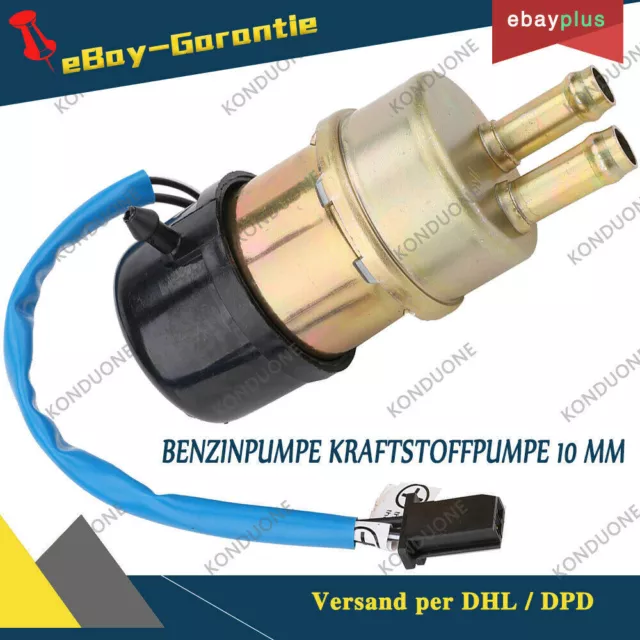 Benzinpumpe Kraftstoffpumpe 10mm für Honda CBR NT NTV VFR VT XRV Yamaha Kawasaki