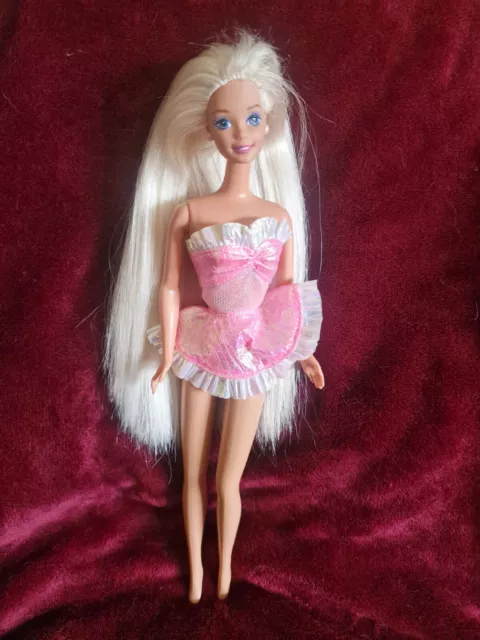 Foam n Color Barbie pink  Mattel 1997  Original Kleid vintage